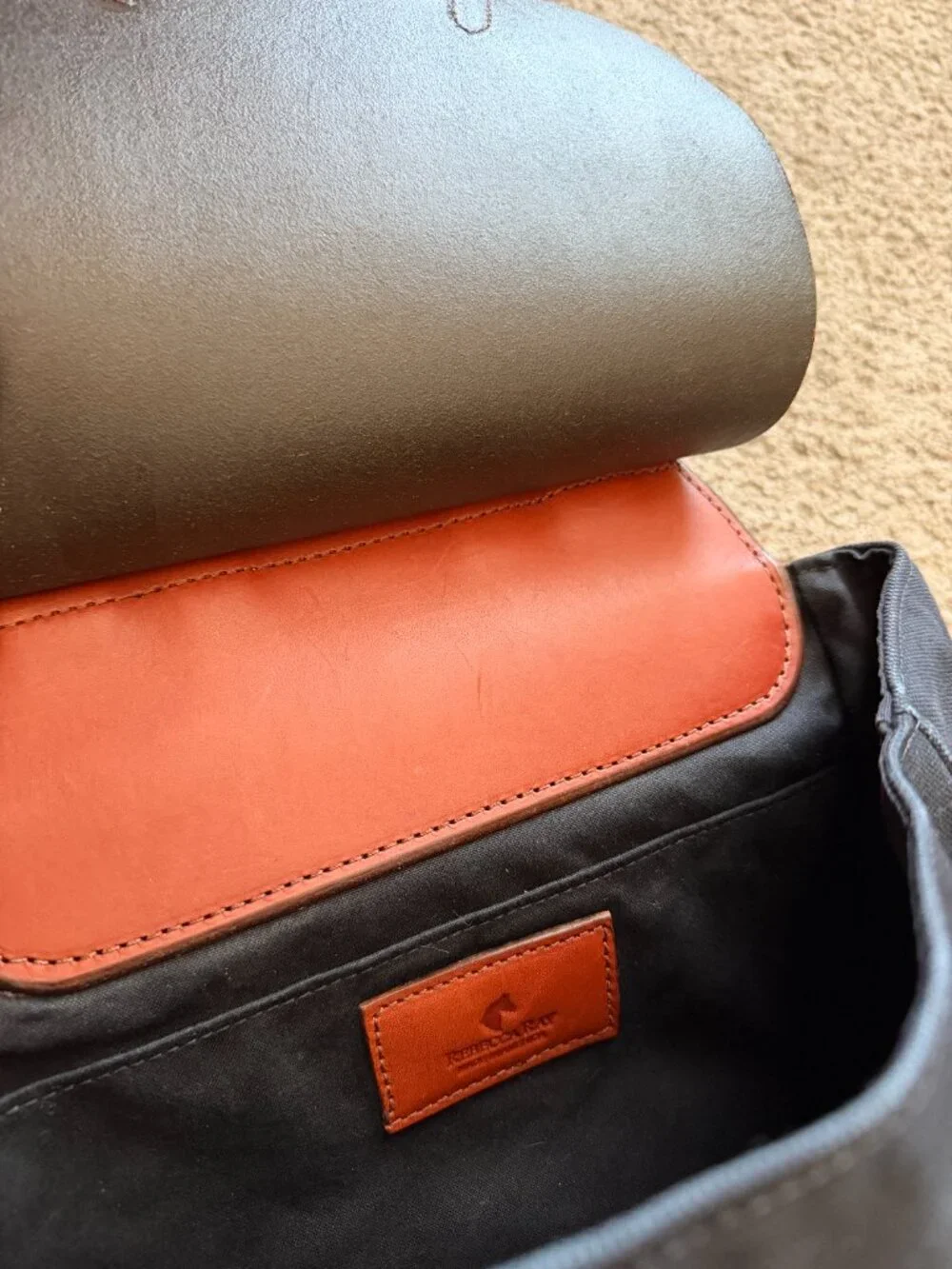 Rebecca Ray Equus Backpack - Black and Brown